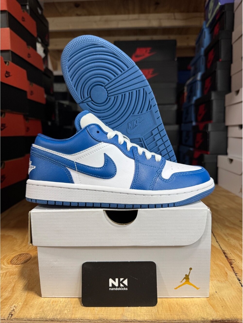 Air Jordan 1 Low 'Marina Blue' DC0774-114 BRAND NEW WOMENS SIZE 6.5